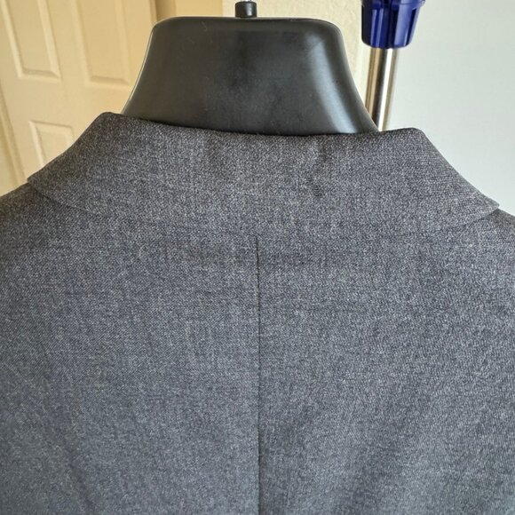 Dolce & Gabbana Blazer Mens Suit Coat Grey 3 Button Italian Wool D&G Jacket 42R - Picture 7 of 16